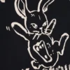 Tight Graphic Mini T-Shirt – Black – Bunny Tight Graphic Mini T-Shirt – Black – Bunny