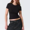 Tight Mini T-Shirt – Black Tight Mini T-Shirt – Black