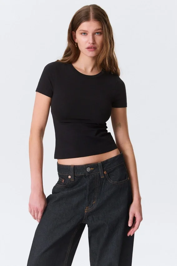 Tight Mini T-Shirt – Black Tight Mini T-Shirt – Black