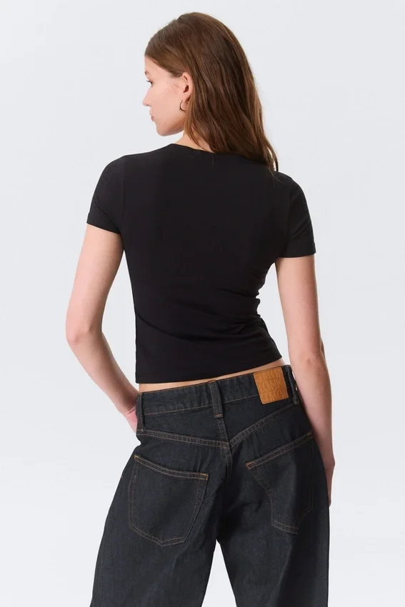 Tight Mini T-Shirt – Black Tight Mini T-Shirt – Black