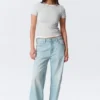 Tight Mini T-Shirt – Grey Melange Tight Mini T-Shirt – Grey Melange