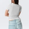 Tight Mini T-Shirt – Grey Melange Tight Mini T-Shirt – Grey Melange