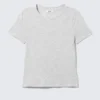 Tight Mini T-Shirt – Grey Melange Tight Mini T-Shirt – Grey Melange