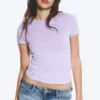 Tight Mini T-Shirt – Light Lilac Tight Mini T-Shirt – Light Lilac