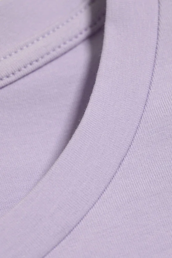 Tight Mini T-Shirt – Light Lilac Tight Mini T-Shirt – Light Lilac