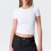 Tight Mini T-Shirt – White Tight Mini T-Shirt – White