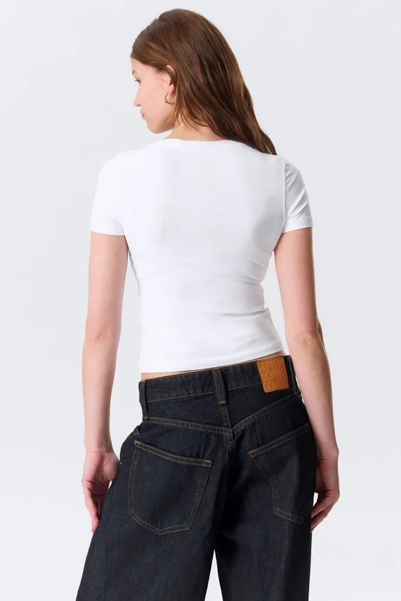 Tight Mini T-Shirt – White Tight Mini T-Shirt – White