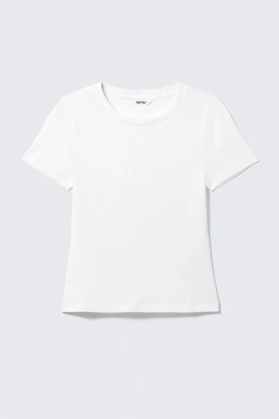 Tight Mini T-Shirt – White Tight Mini T-Shirt – White