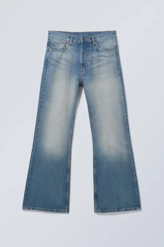 Time Loose Bootcut Jeans – Jackpot Blue – Medium Blue