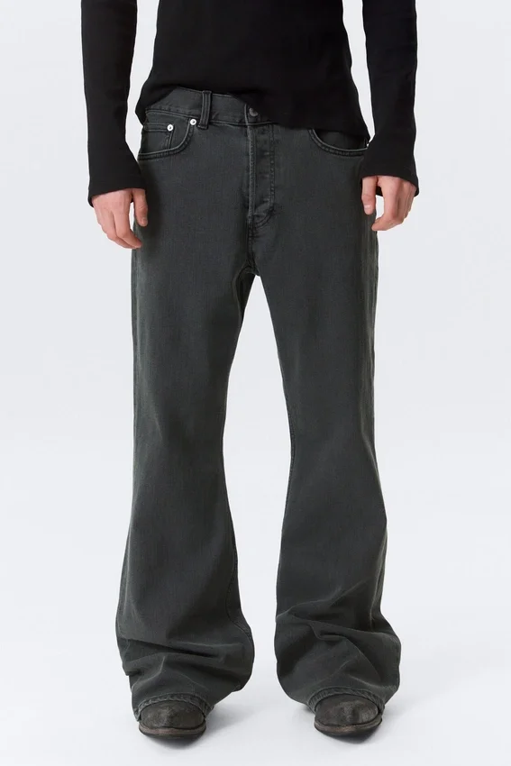 Time Stretch Loose Bootcut Jeans – Elegie Black – Black Time Stretch Loose Bootcut Jeans – Elegie Black – Black