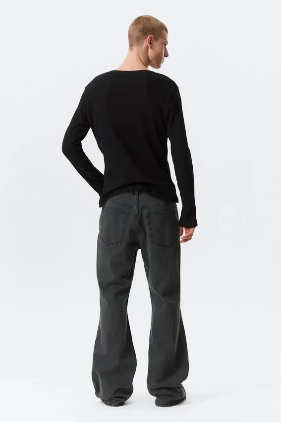 Time Stretch Loose Bootcut Jeans – Elegie Black – Black Time Stretch Loose Bootcut Jeans – Elegie Black – Black