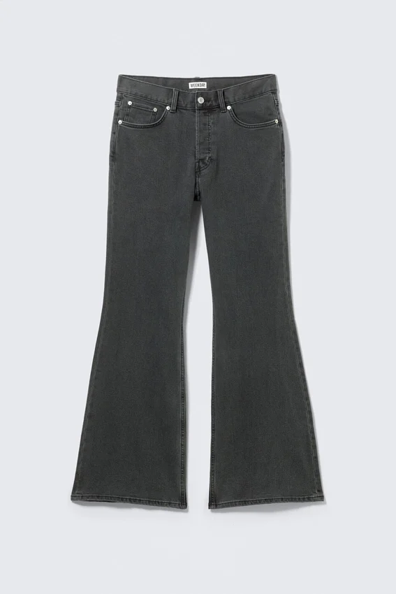 Time Stretch Loose Bootcut Jeans – Elegie Black – Black Time Stretch Loose Bootcut Jeans – Elegie Black – Black