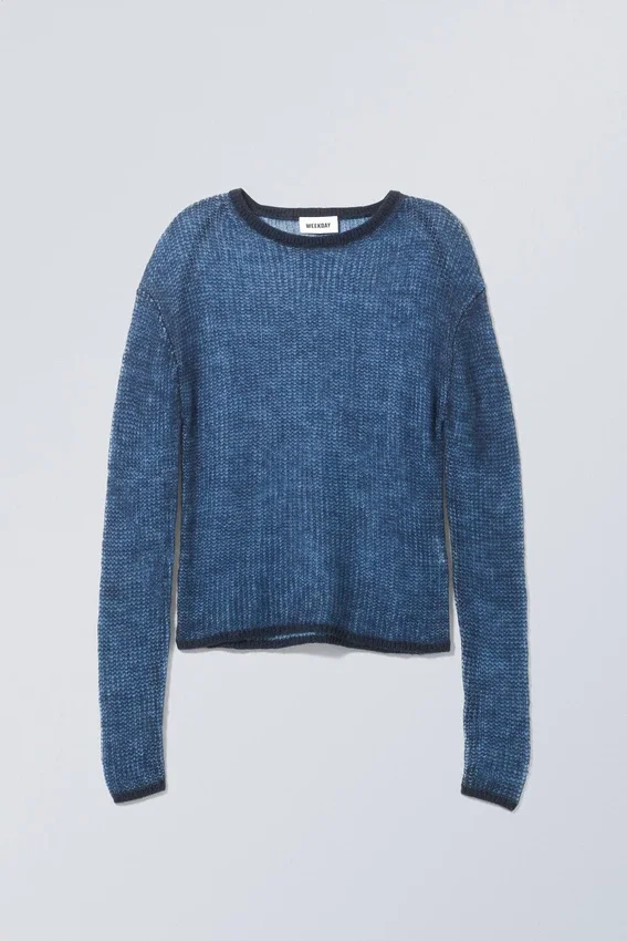 Tina Sweater – Black & Blue Tina Sweater – Black & Blue