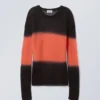 Tina Sweater – Black & Orange Tina Sweater – Black & Orange