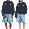 Toffs Boxy Football Sweatshirt – Dark Blue Toffs Boxy Football Sweatshirt – Dark Blue
