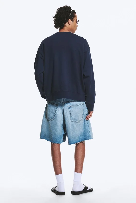 Toffs Boxy Football Sweatshirt – Dark Blue Toffs Boxy Football Sweatshirt – Dark Blue
