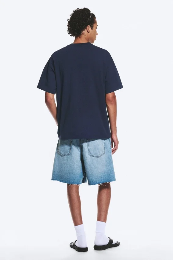 Toffs Loose Boxy Football T-Shirt – Dark Blue Toffs Loose Boxy Football T-Shirt – Dark Blue