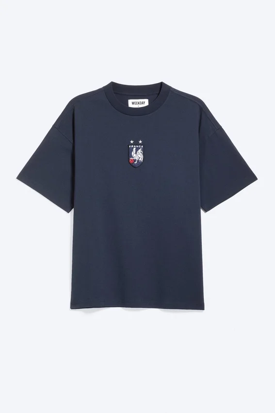 Toffs Loose Boxy Football T-Shirt – Dark Blue Toffs Loose Boxy Football T-Shirt – Dark Blue