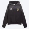 Toffs Loose Fit Football Hoodie – Dark Black Toffs Loose Fit Football Hoodie – Dark Black