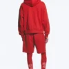 Toffs Loose Fit Zip Football Hoodie – Bright Red Toffs Loose Fit Zip Football Hoodie – Bright Red