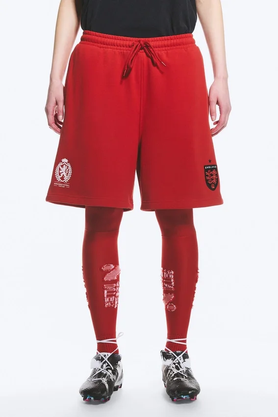 Toffs Relaxed Jersey Football Shorts – Bright Red Toffs Relaxed Jersey Football Shorts – Bright Red
