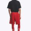 Toffs Relaxed Jersey Football Shorts – Bright Red Toffs Relaxed Jersey Football Shorts – Bright Red