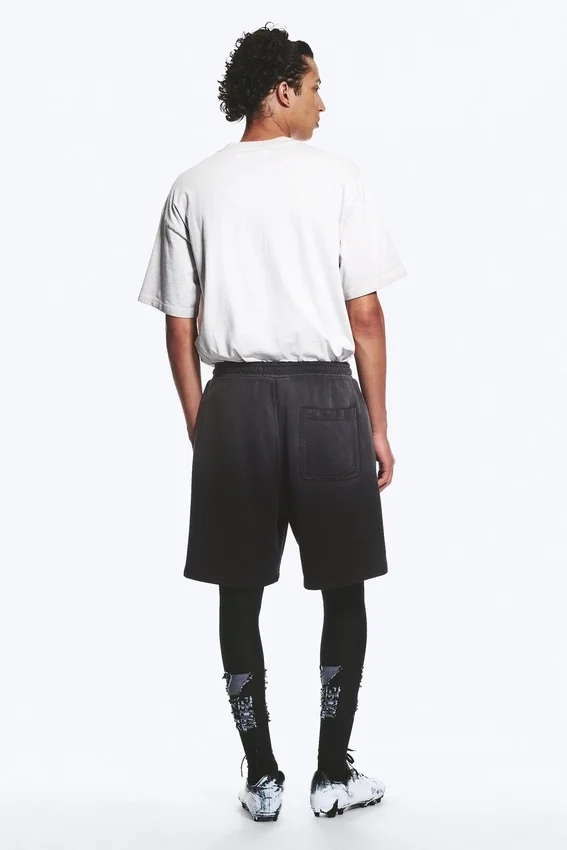 Toffs Relaxed Jersey Football Shorts – off Black Toffs Relaxed Jersey Football Shorts – off Black