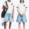 Toffs Slim Fit Football Tee – White Toffs Slim Fit Football Tee – White