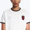Toffs Slim Fit Football Tee – White Toffs Slim Fit Football Tee – White
