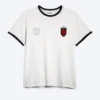 Toffs Slim Fit Football Tee – White Toffs Slim Fit Football Tee – White