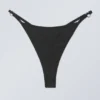 Tori Piercing Tanga Thong – Black Tori Piercing Tanga Thong – Black