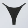 Tori Piercing Tanga Thong – Black Tori Piercing Tanga Thong – Black