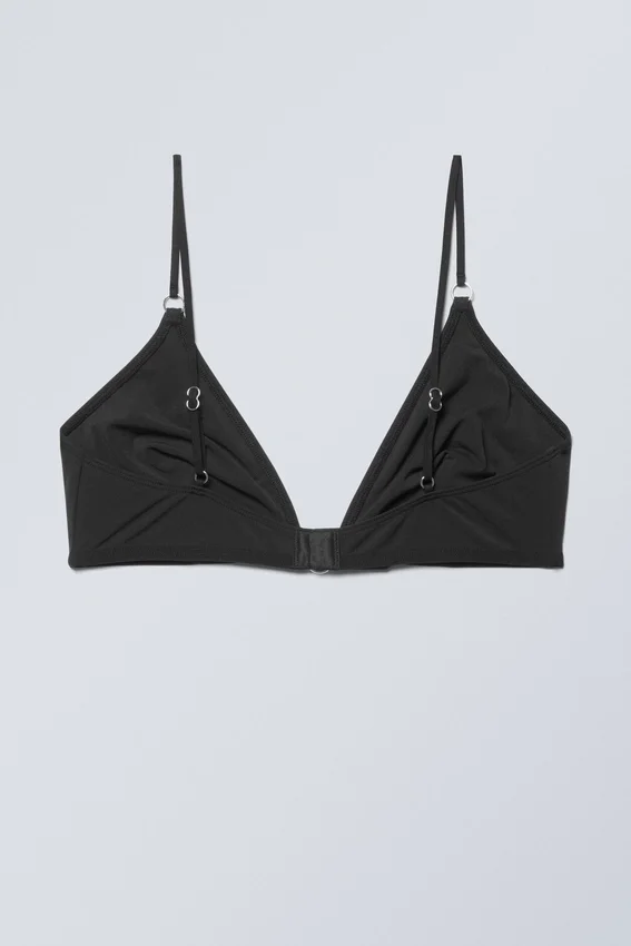 Tori Piercing Triangle Bra – Black Tori Piercing Triangle Bra – Black