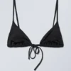 Triangle Bikini Top – Black Triangle Bikini Top – Black