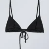 Triangle Bikini Top – Black Triangle Bikini Top – Black