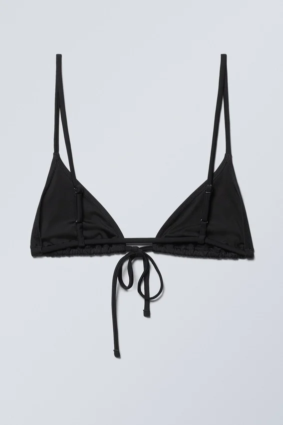 Triangle Bikini Top – Black Triangle Bikini Top – Black