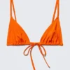 Triangle Bikini Top – Bright Orange Triangle Bikini Top – Bright Orange