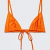 Triangle Bikini Top – Bright Orange Triangle Bikini Top – Bright Orange