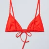 Triangle Bikini Top – Bright Orange Triangle Bikini Top – Bright Orange