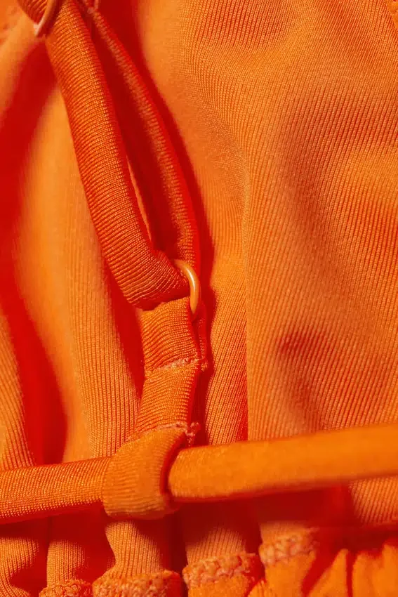 Triangle Bikini Top – Bright Orange Triangle Bikini Top – Bright Orange