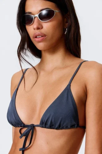 Triangle Bikini Top – Dark Blue