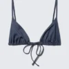 Triangle Bikini Top – Dark Blue Triangle Bikini Top – Dark Blue