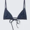 Triangle Bikini Top – Dark Blue Triangle Bikini Top – Dark Blue