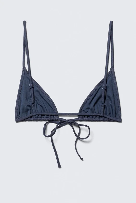 Triangle Bikini Top – Dark Blue Triangle Bikini Top – Dark Blue