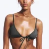 Triangle Bikini Top – Dark Grey Triangle Bikini Top – Dark Grey