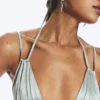 Triangle Bikini Top – Dusty Light Grey Triangle Bikini Top – Dusty Light Grey