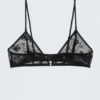 Triangle Lace Bra – Black Triangle Lace Bra – Black