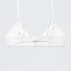 Triangle Lace Bra – White Lace Triangle Lace Bra – White Lace