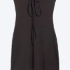 Tube Mini Dress – Dark Brown Tube Mini Dress – Dark Brown