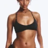 Turn Halter Bikini Top – Black Turn Halter Bikini Top – Black